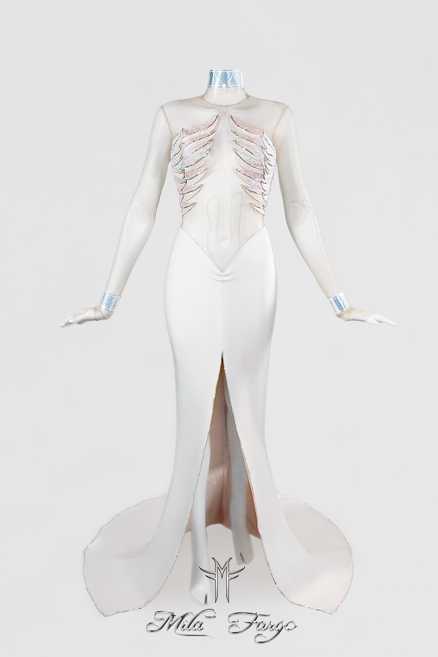 ANGEL OF RESURRECTION GOWN | White Dove - MF