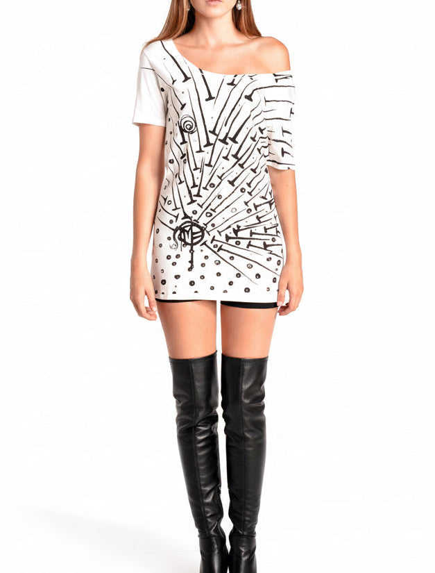 NAILS T-SHIRT | White Diamond Limited Edition MF
