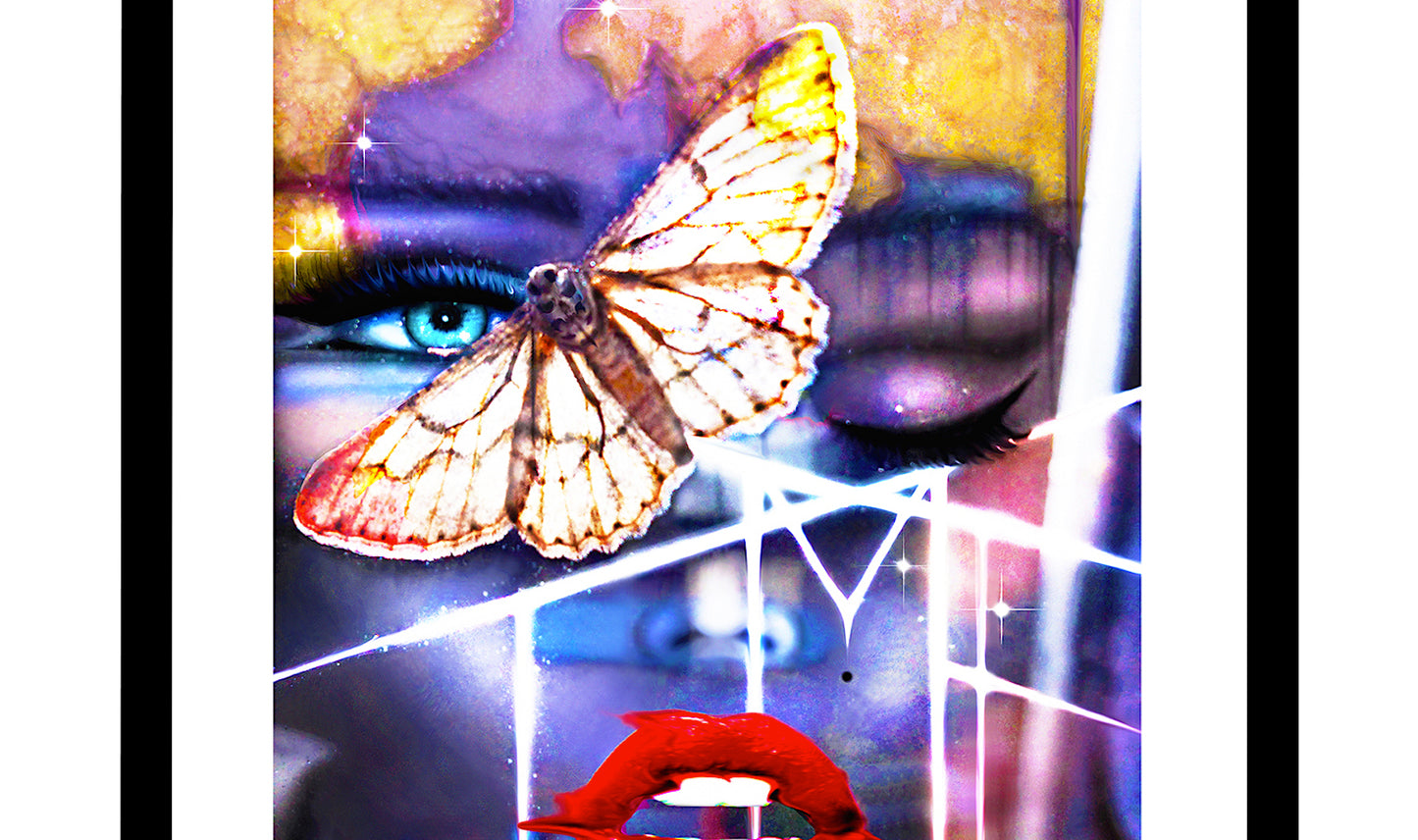 Resurrection Of Marilyn Monroe Framed T-Shirt | White ( LE )
