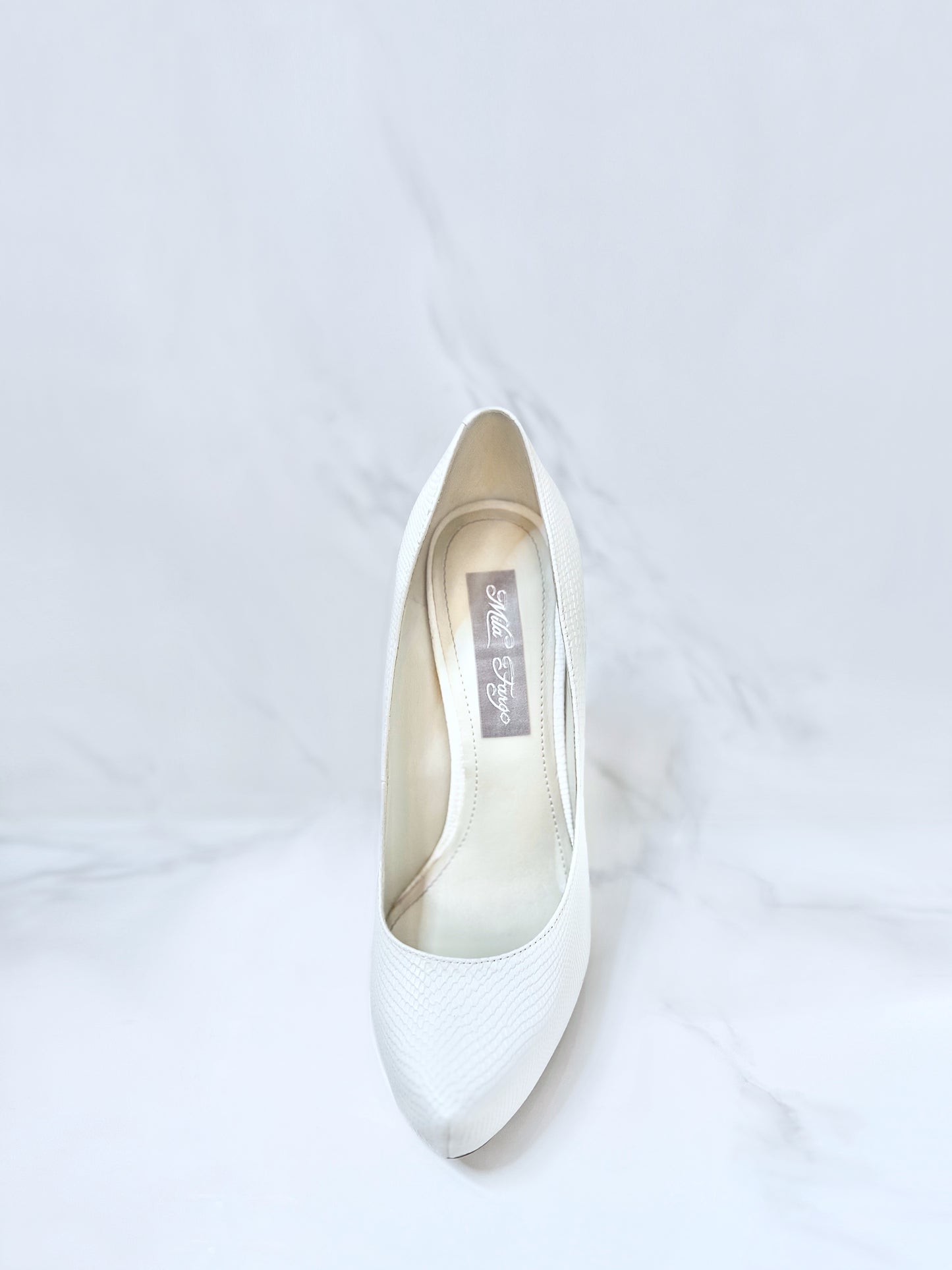 ANGEL OF RESURRECTION WOMENS PUMP | White MF