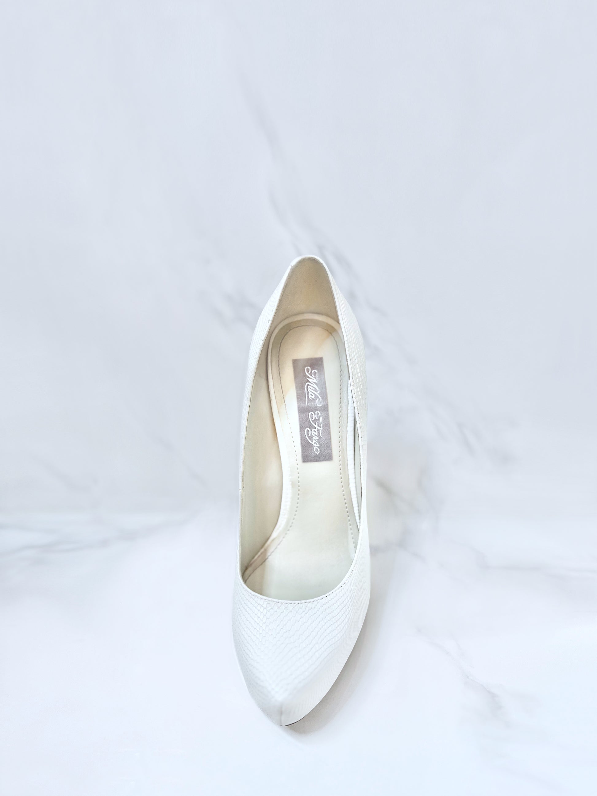 ANGEL OF RESURRECTION WOMENS PUMP | White MF