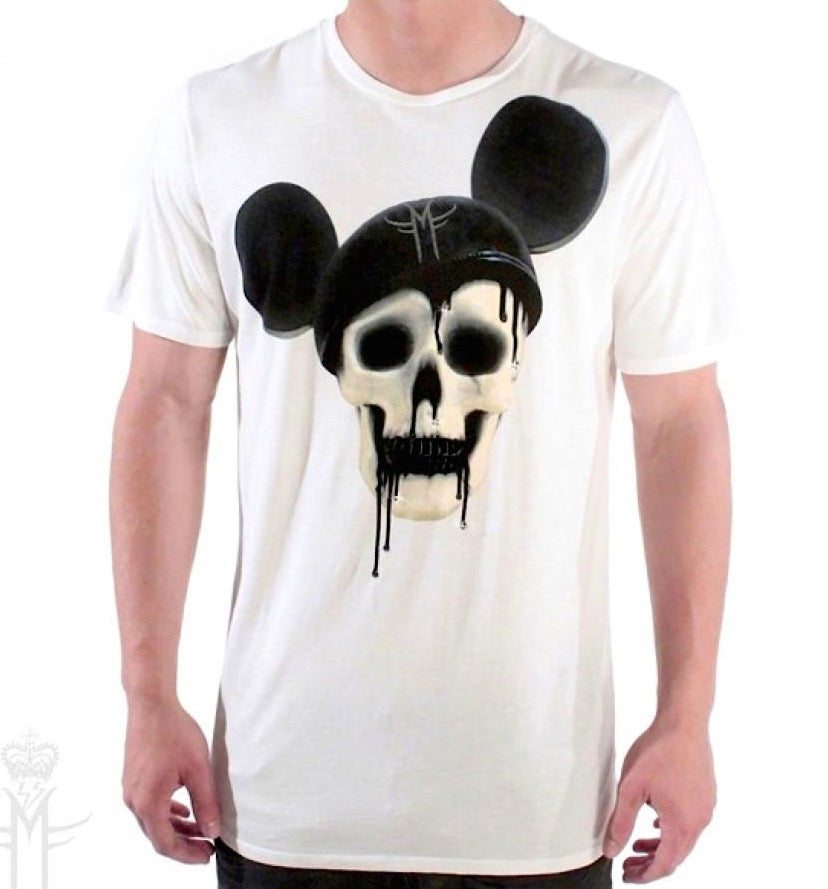 MOUSE DECAY MICKEY SKULL T-SHIRT ( Limited Edition ) MF
