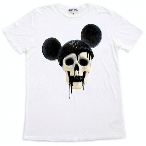 MOUSE DECAY MICKEY SKULL T-SHIRT ( Limited Edition ) MF