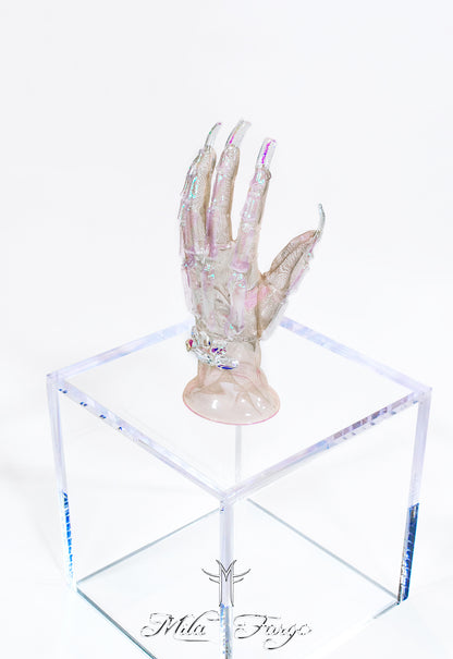 CRYSTAL SKELETON GLOVES | Aurora Prism MF