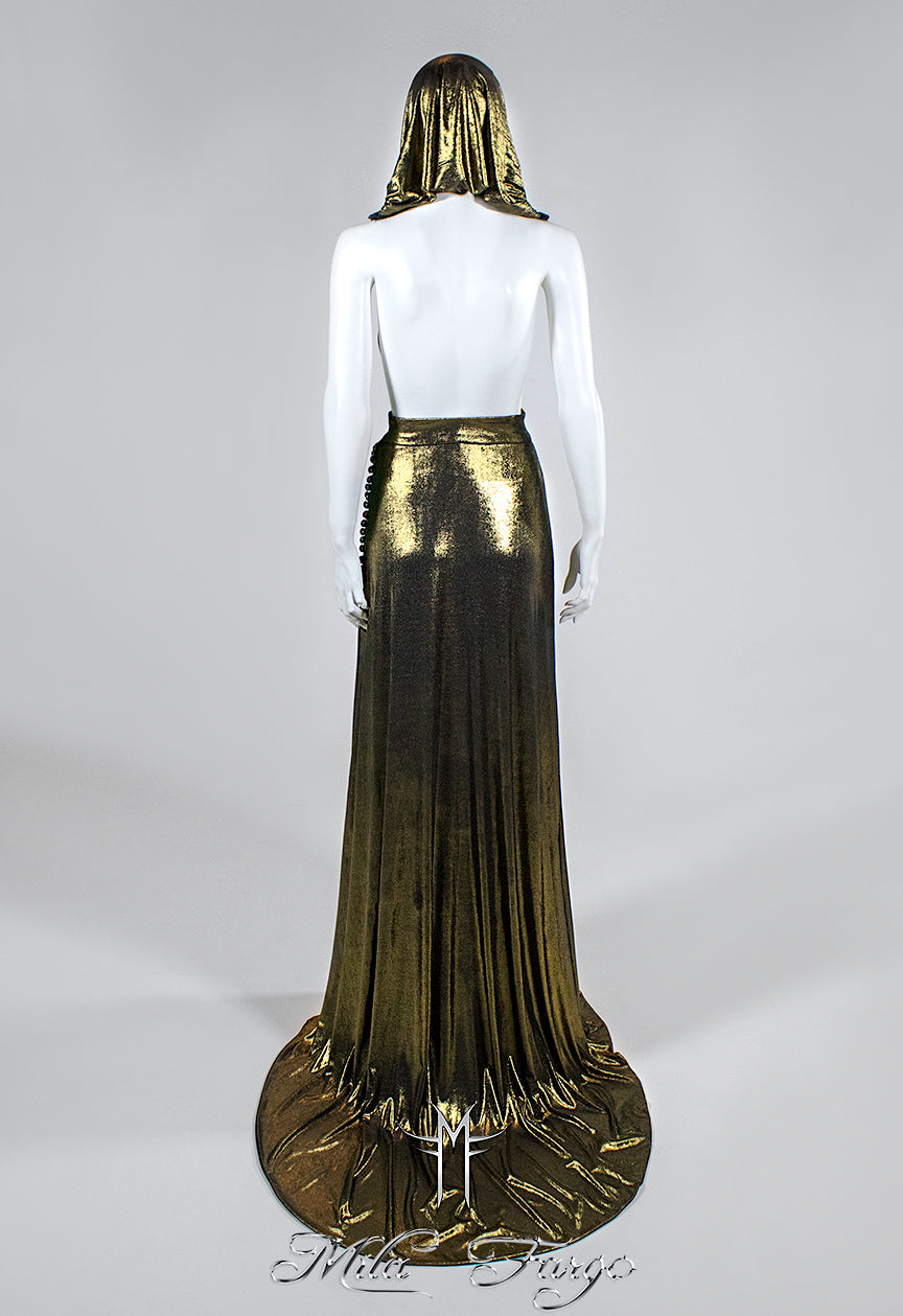GOLD PHOENIX GOWN | Dark Gold MF