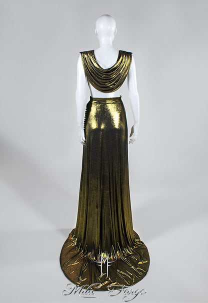 GOLD PHOENIX GOWN | Dark Gold MF