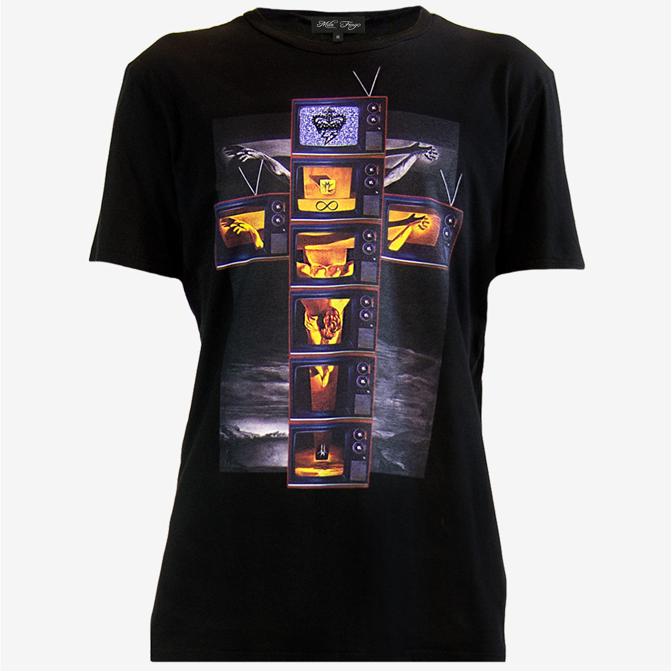 MODERN CRUCIFIXION T-SHIRT | Black MF