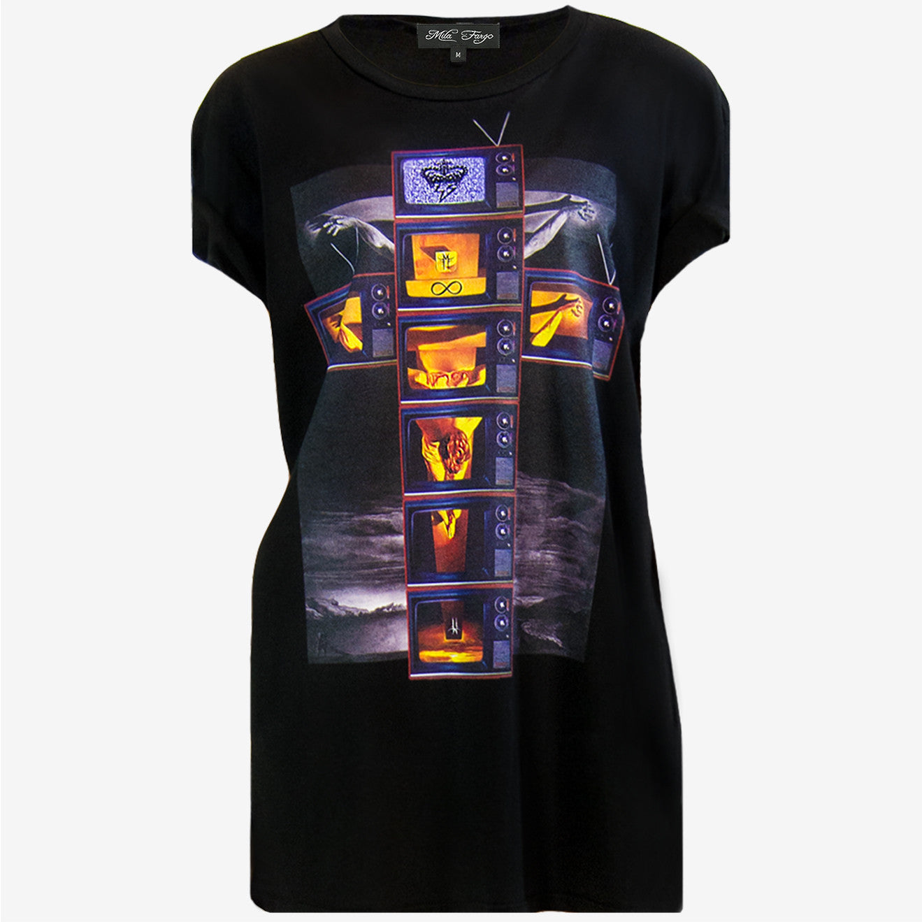 MODERN CRUCIFIXION T-SHIRT | Black MF
