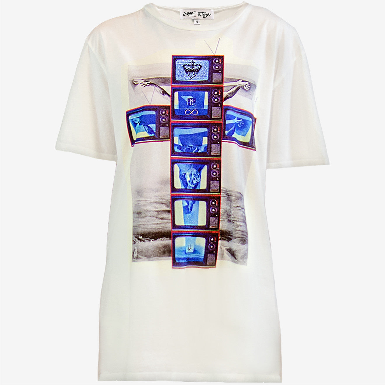 MODERN CRUCIFIXION X T-SHIRT | White MF