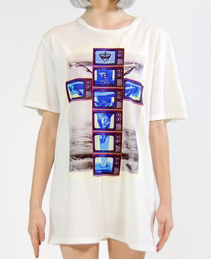 MODERN CRUCIFIXION X T-SHIRT | White MF
