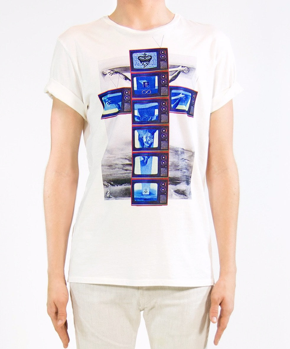 MODERN CRUCIFIXION X T-SHIRT | White MF