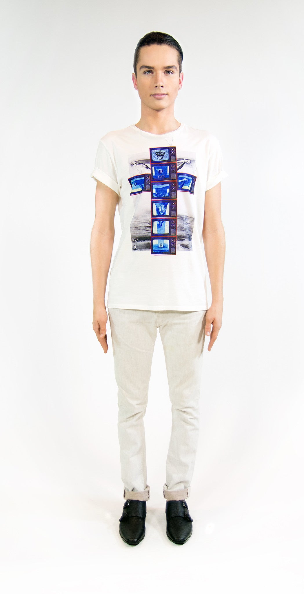 MODERN CRUCIFIXION X T-SHIRT | White MF