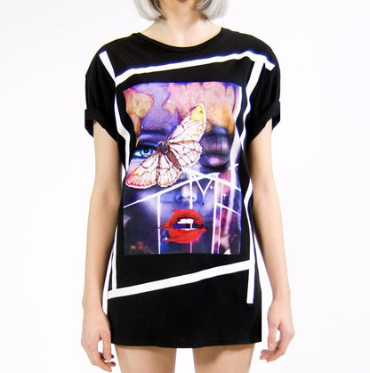 RESURRECTION OF MARILYN MONROE T-SHIRT | Black ( LE ) MF